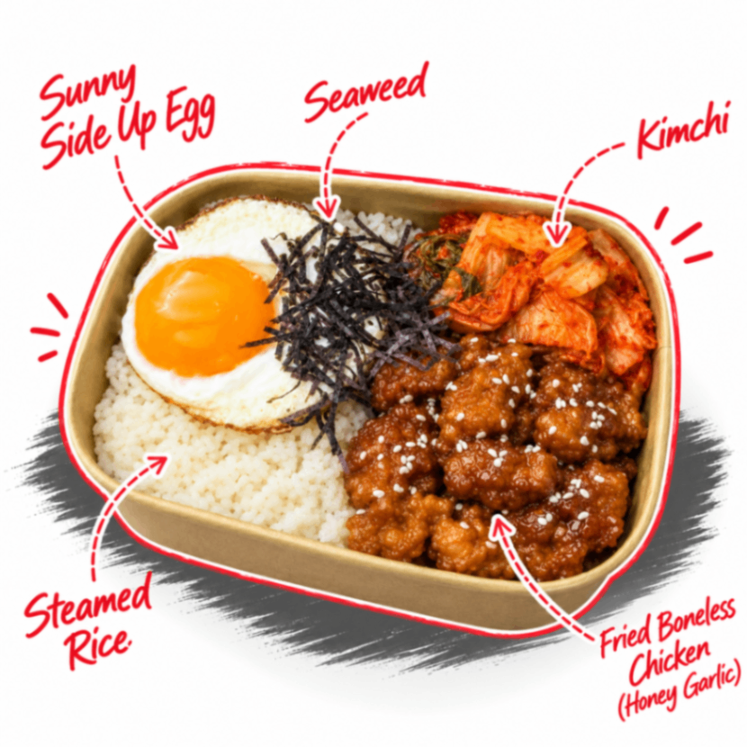 Epic | Honey Garlic Boneless Chicken Dosirak