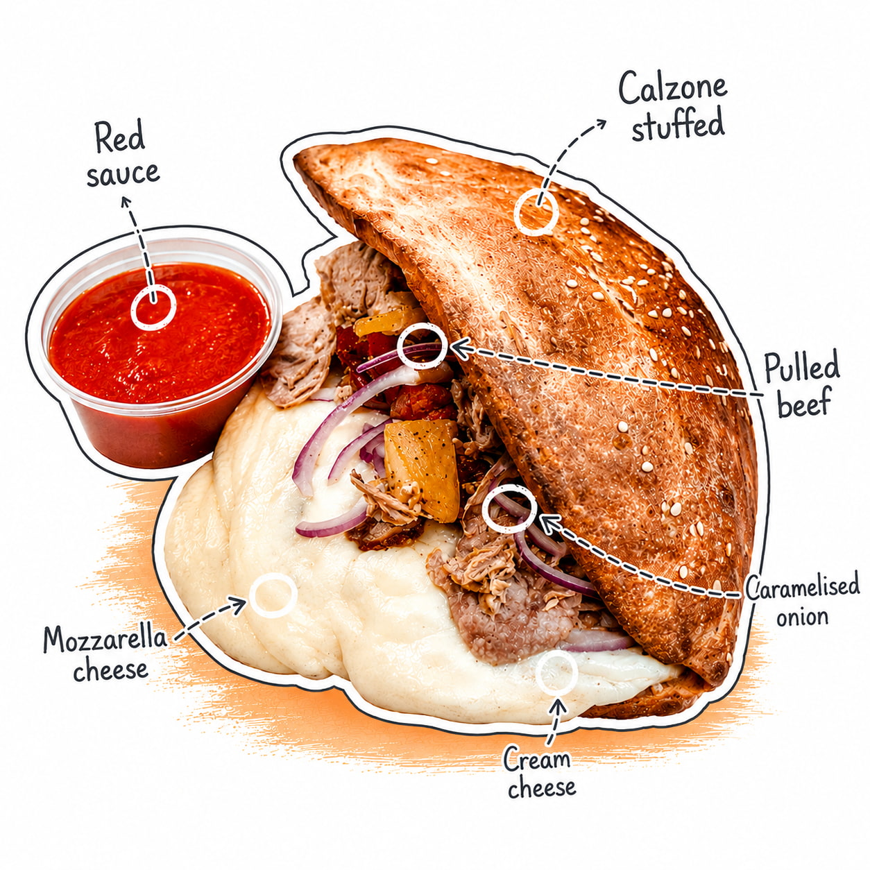 Epic | Pulled Beef Calzone