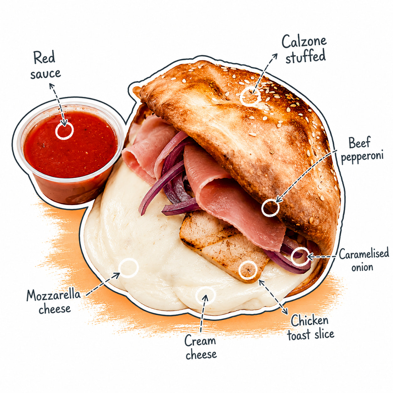 Epic | Pepperoni Chic Slice Calzone