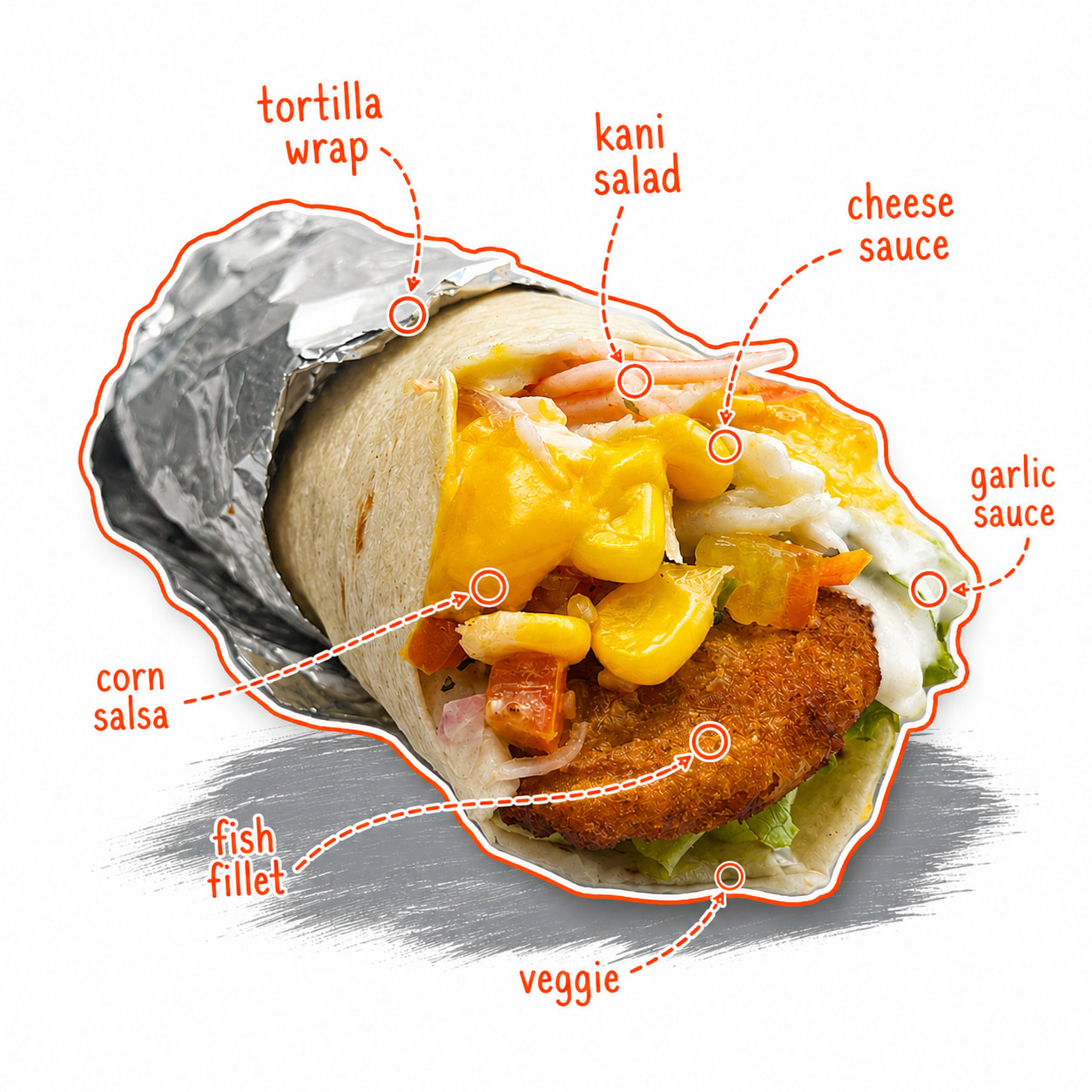 Epic | Seafood Wrap