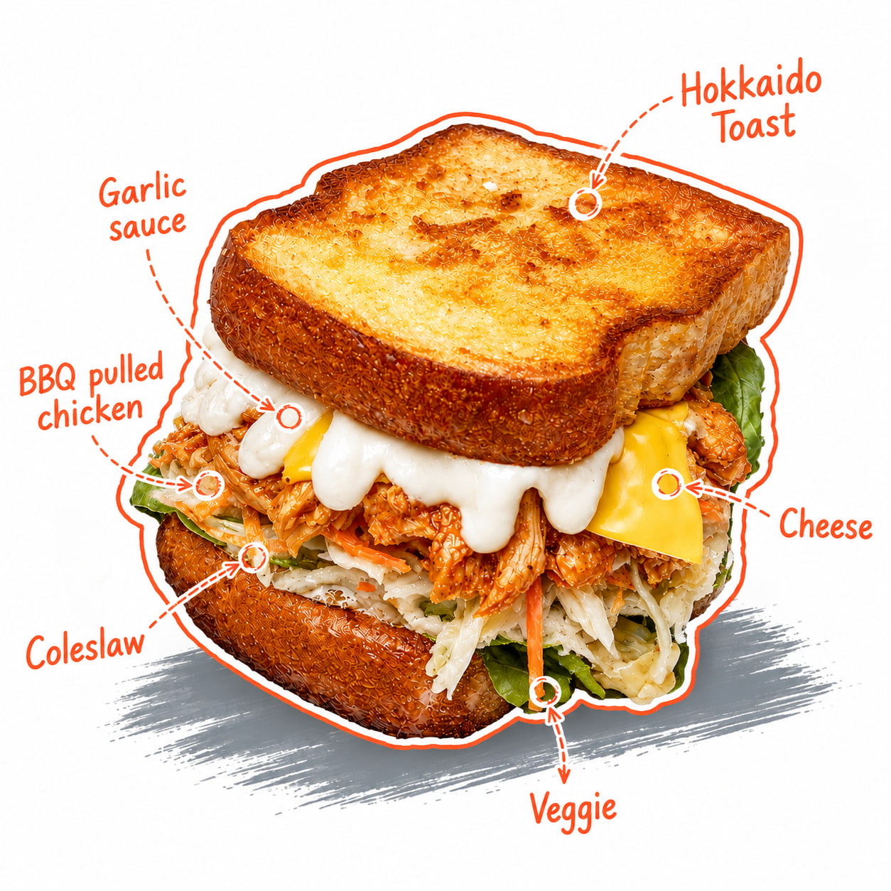 Epic | BBQ Pulled Chicken Toast