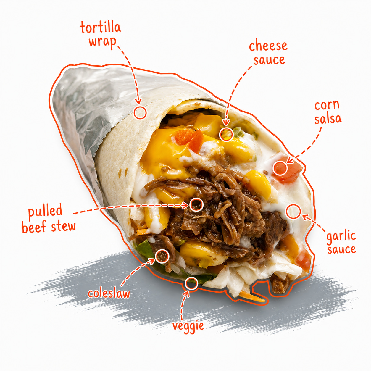 Epic | Pulled Beef Wrap